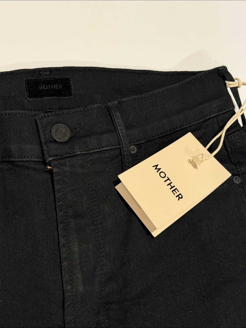 Mother  The Mid Rise Dazzler Ankle Deep End Dark Denim Wash Jeans 26 - Picture 7 of 10